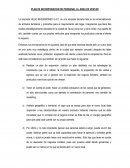 PLAN DE INCORPORACION DE PERSONAL AL AREA DE VENTAS