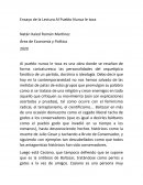 Ensayo de la lectura Al pueblo nunca le toca