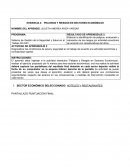 EVIDENCIA 2: PELIGROS Y RIESGOS EN SECTORES ECONÓMICOS