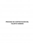 Proceso de contratación del talento humano