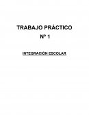 INTEGRACIÓN ESCOLAR RESOLUCIÓN DE CONSIGNAS