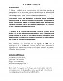 Acto día de la Tradición