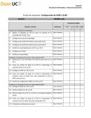 Escala de valoración: Configuración de HSRP y GLBP