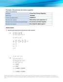 Ecuaciones de orden superior