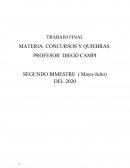 Concursos y quiebras