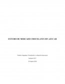 ESTUDIO DE MERCADO CHOCOLATES SIN AZUCAR