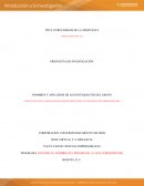 PROPUESTA DE INVESTIGACIÓN