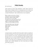 Pablo Neruda. “Amor”