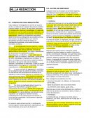 Apuntes sobre la redaccion