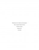 Planteamiento de los Objetivos de Investigación