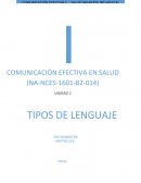 COMUNICACIÓN EFECTIVA EN LA SALUD