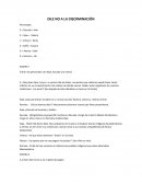 DILE NO A LA DISCRIMINACION