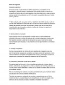 Plan de negocios. Resumen ejecutivo