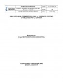 SIMULACRO ANUAL DE EMERGENCIA PARA LA PRUEBA DE LOS PON´S ESTABLECIDOS POR LA EMPRESA