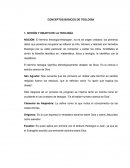 CONCEPTOS BÁSICOS DE TEOLOGÍA