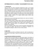 DETERMINACIÓN DE LA DUREZA Y ABLANDAMIENTO DEL AGUA