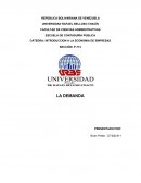 INTRODUCCION A LA ECONOMIA DE EMPRESAS