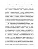 Perspectivas históricas y contemporáneas de la conducta patológica