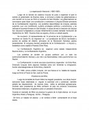 La organización Nacional ( 1860-1880)