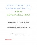 PROYECTO DE LA FÍSICA