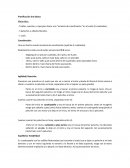 Planificación 3ro básico