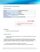 Evidencia de Aprendizaje: Filosofía Náhuatl