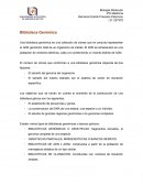 Biblioteca Genómica