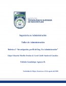 Perfil del ingeniero en administracion