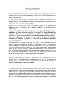 El escrito Multiculturalidad