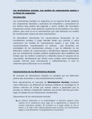 Los movimientos sociales. Los medios de comunicación masiva y su forma de comunicar