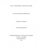 TEORÍAS SOBRE LA CREACIÓN DEL UNIVERSO