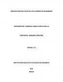 DROGAS PSICOACTIVAS EN LOS JOVENES DE SOGAMOSO