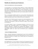 Plantilla de cotización para freelancers