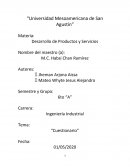 CUESTIONARIO - MARKETING