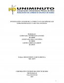 INVESTIGACIÓN ANÁLISIS DE LA CONDUCTA EN LOS NIÑOS DE LOS ESTRATOS SOCIALES 1 Y 6 DE VILLAVICENCIO