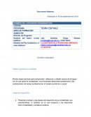 TEORÍA CONTABLE[pic 1] Objetivo general y/o propósito