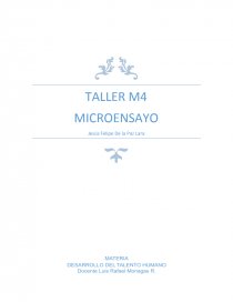 TALLER M4 MICROENSAYO. Página 1