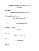 Gestión de Almacén. “Cuestionario”