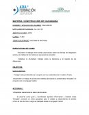 Planificación de clase construcción de la ciudadanía