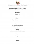 HISTORIA DEL DINERO EN ECUADOR