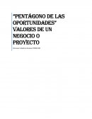 Valores de un negocio o proyecto