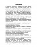 Conclusión sobe la descentralización