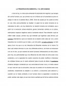LA PRESERVACIÓN AMBIENTAL Y EL SER HUMANO