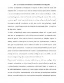 ¿Por qué la ciencia no evoluciona en conocimiento e investigación?