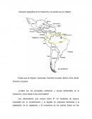 Ubicación geográfica de la Amazonía y los países que la integran
