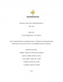 DEFINICIÓN DE LA PROBLEMÁTICA Y PROPUESTA PRELIMINAR DE SISTEMA DE VIGILANCIA PARA LA ENFERMEDAD SELECCIONADA