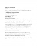 Desarrollo: ¿Que son las practicas pedagógicas?