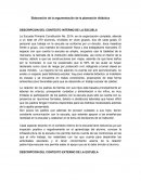 Elaboración de la argumentación de la planeación didáctica