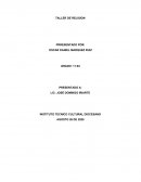 TALLER DE RELIGION. MIRANDO LA VIDA