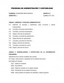 PROGRAMA DE ADMINISTRACIÓN Y CONTABILIDAD